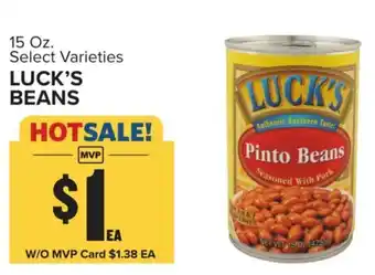 Food Lion LUCK'S BEANS offer