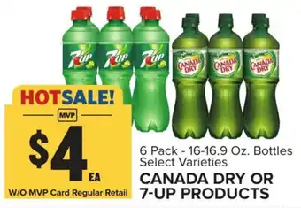 Food Lion CANADA DRY OR 7-UP PRODUCTS offer