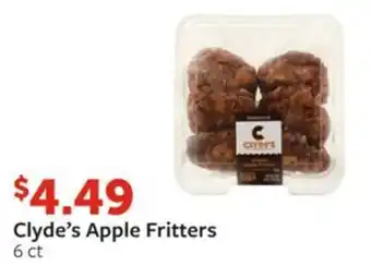 Fareway Clyde's Apple Fritters offer