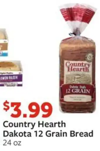 Fareway Country Hearth Dakota 12 Grain Bread 24 oz offer
