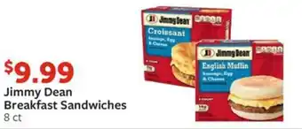 Fareway Jimmy Dean Breakfast Sandwiches offer