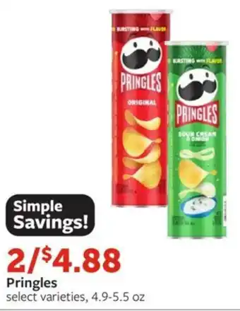Fareway Pringles offer