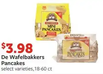 Fareway De Wafelbakkers Pancakes offer