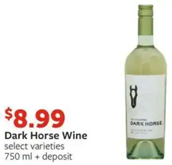 Fareway Dark Horse Wine offer