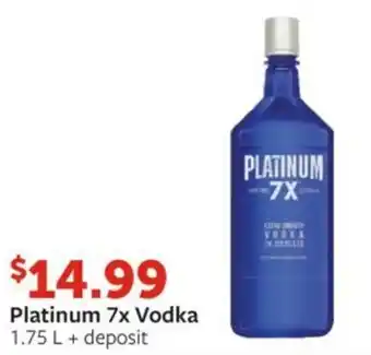 Fareway Platinum 7x Vodka 1.75 L offer