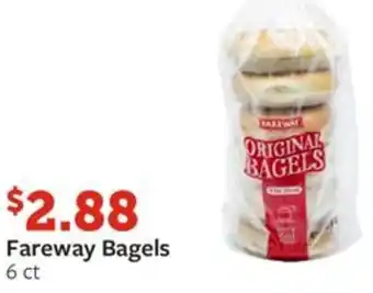 Fareway Fareway Bagels 6 ct offer