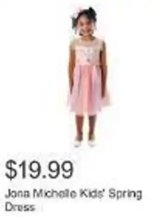 Costco Jona Michelle Kids' Spring Dress offer