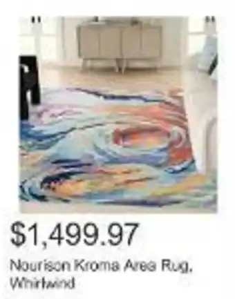 Costco Nourison Kroma Area Rug. Whirlwind offer