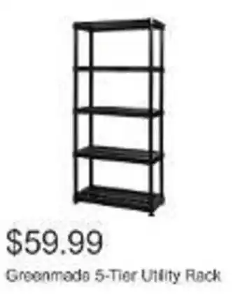 Costco Greenmade 5-Tier Utility Rack offer