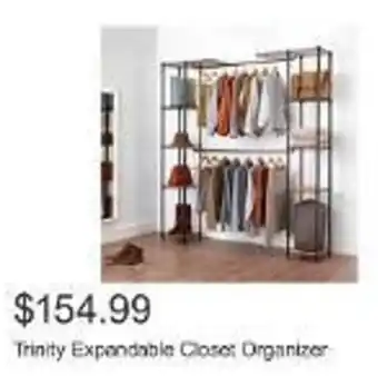 Costco Trinity Expandable Closet Organizer offer