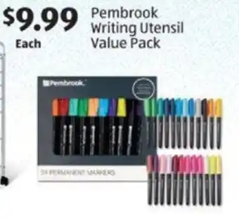 Aldi Pembrook Writing Utensil Value Pack offer