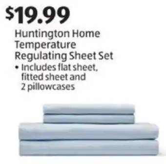 Aldi Huntington Home Temperature Regulating Sheet Set offer