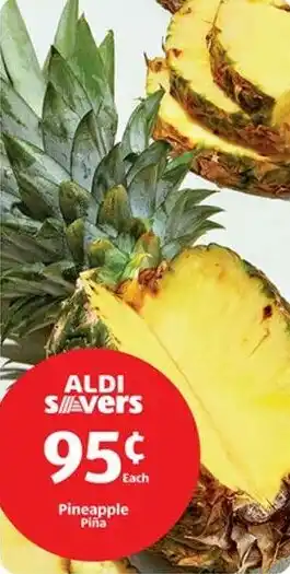Aldi Pineapple Piña offer