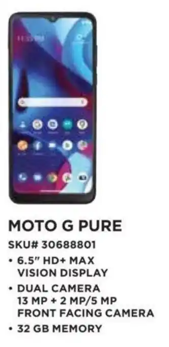 Dollar General MOTO G PURE offer