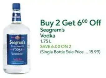Publix Seagram's Vodka offer