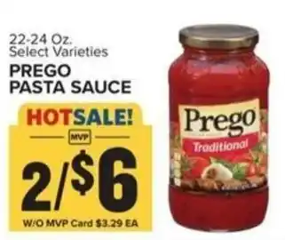 Food Lion PREGO PASTA SAUCE offer