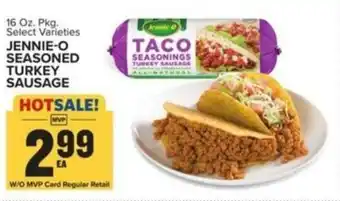 Food Lion JENNIE-O SEASONED TURKEY SAUSAGE offer