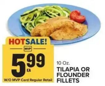 Food Lion TILAPIA OR FLOUNDER FILLETS offer