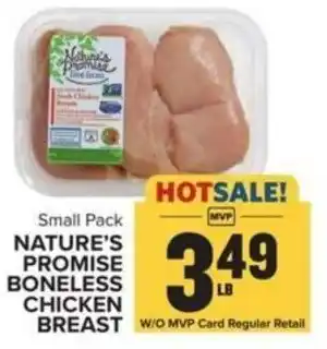 Food Lion NATURE'S PROMISE BONELESS CHICKEN BREAST offer