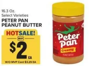 Food Lion PETER PAN PEANUT BUTTER offer