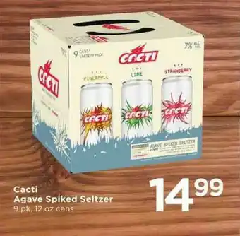 Cub Foods Cacti Agave Spiked Seltzer offer