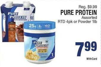 Kinney Drugs Pure Protein offer