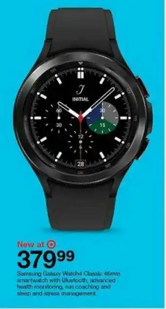 Target Samsung Galaxy Watch4 Classic offer