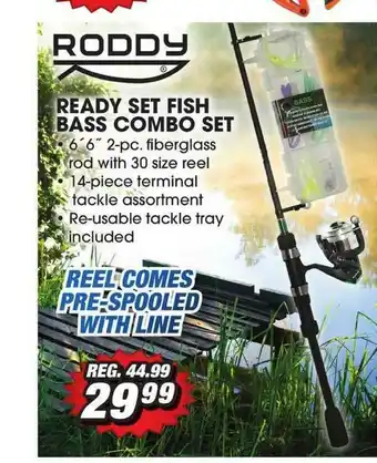 Big 5 Roddy Ready Set Fish Bass Combo Set offer