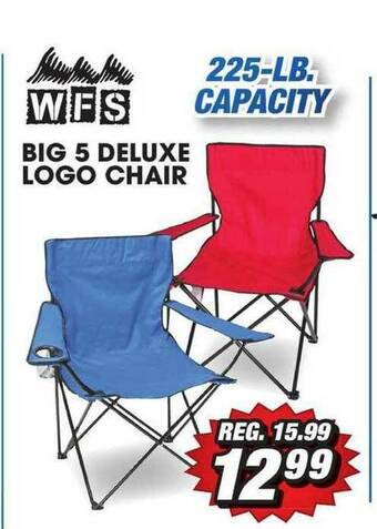Big 5 WFS Big 5 Deluxe Logo Chair offer