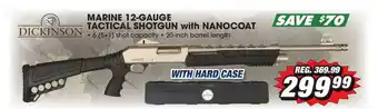 Big 5 Marine 12-Gauge Tactical Shotgun With Nanocoat offer