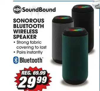Big 5 Sonorous Bluetooth Wireless Speaker offer