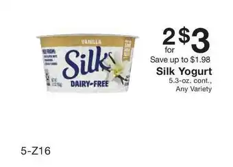 Fairway Store Market Silk Yogurt offer