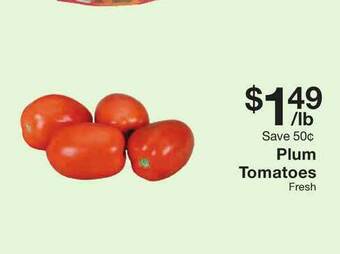 Fairway Store Market Plum Tomatoes offer