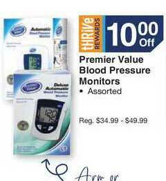 Kinney Drugs Premier Value Blood Pressure Monitors offer