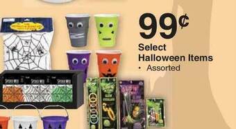 Kinney Drugs Select Halloween Items offer
