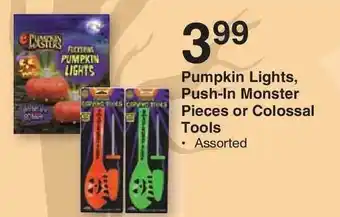Kinney Drugs Pumpkin Lights, Push-In Monster Pieces Or Colossal Tools offer