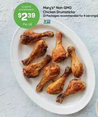 Natural Grocers Mary's® Non-GMO Chicken Drumsticks offer