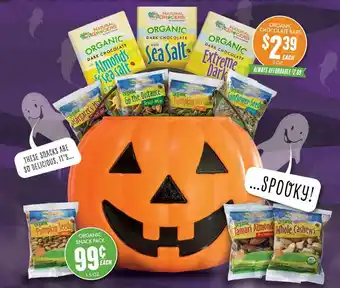 Natural Grocers Organic Chocolate Bars Or Organic Snack Pack offer