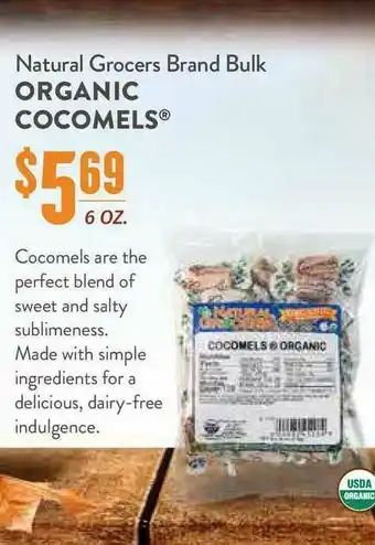 Natural Grocers Natural Grocers Brand Bulk Organic Cocomels® offer