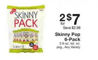 Fairway Store Market Skinny Pop 6-Pack offer