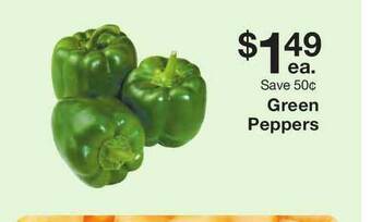 Fairway Store Market Green Peppers offer