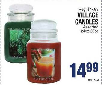 Kinney Drugs Village Candles offer