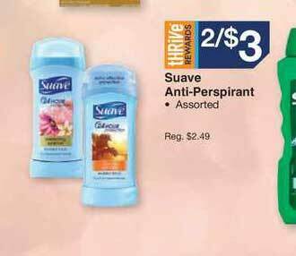 Kinney Drugs Suave Anti-Perspirant offer