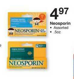 Kinney Drugs Neosporin offer