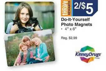 Kinney Drugs Do-It-Yourself Photo Magnets offer