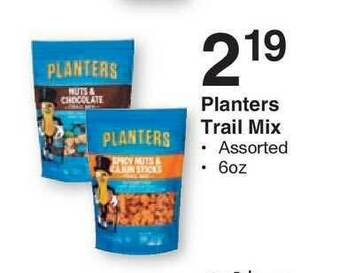 Kinney Drugs Planters Trail Mix offer