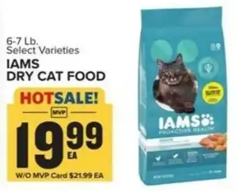 Food Lion IAMS DRY CAT FOOD offer