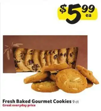 Winn Dixie Fresh Baked Gourmet Cookies offer