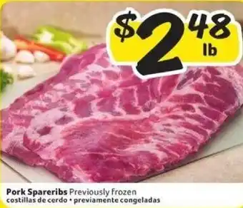 Fresco y Más Pork Spareribs offer