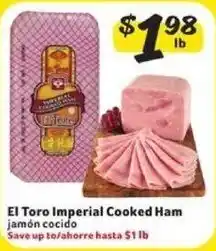 Fresco y Más El Toro Imperial Cooked Ham offer